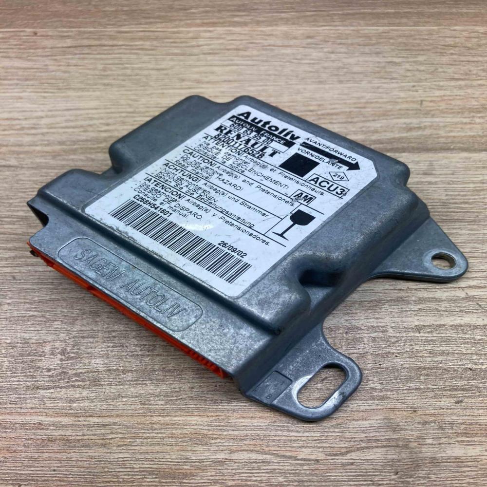 600639500 8200117652B AM Airbag control unit/module Renault Scenic I
