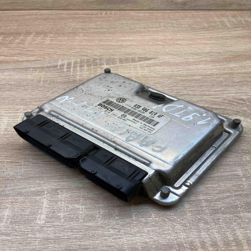 038906019AF 0281010289  Engine control unit/module ECU Skoda Fabia Mk1 (6Y)