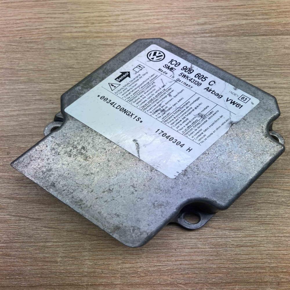 1C0909605C 5WK43130  Airbag control unit/module Volkswagen PASSAT B5