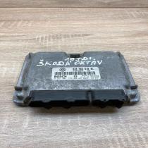 038906018BC 0281001755  Engine control unit/module ECU Skoda Octavia Mk1 (1U)