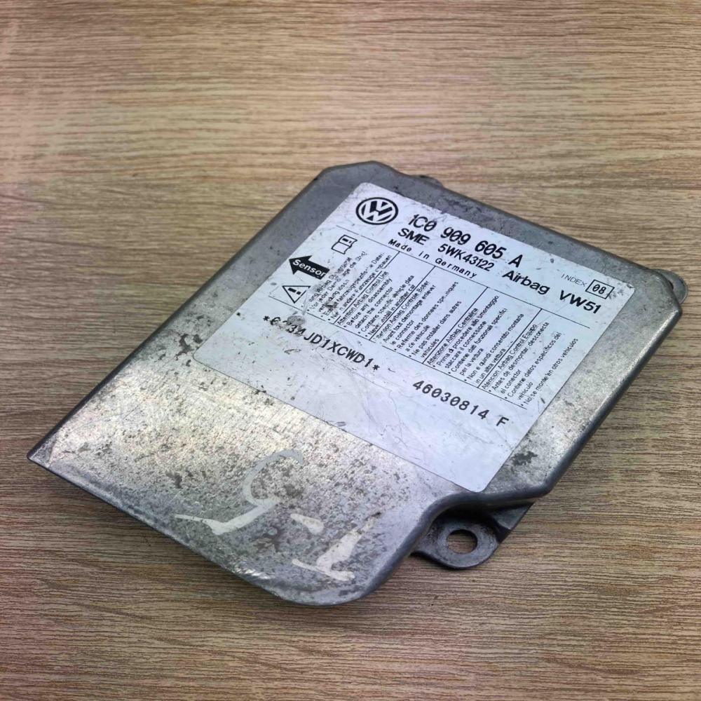 1C0909605A 5WK43122  Airbag control unit/module Volkswagen Transporter - Caravel
