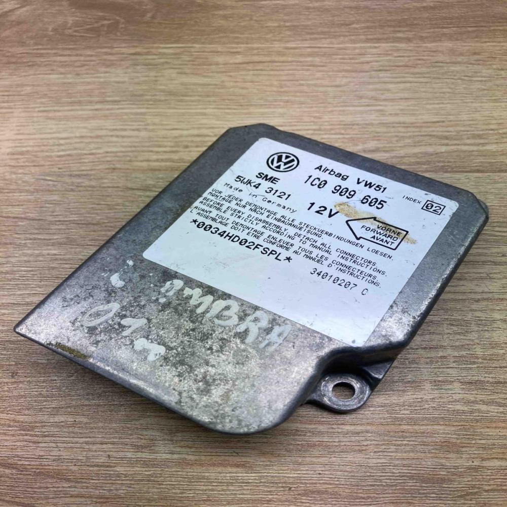 1C0909605 5WK3121  Airbag control unit/module Seat Alhambra (Mk1)