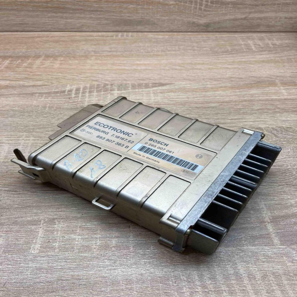 893907383B 0285007061  Engine control unit/module ECU Audi 80 90 S2 B4