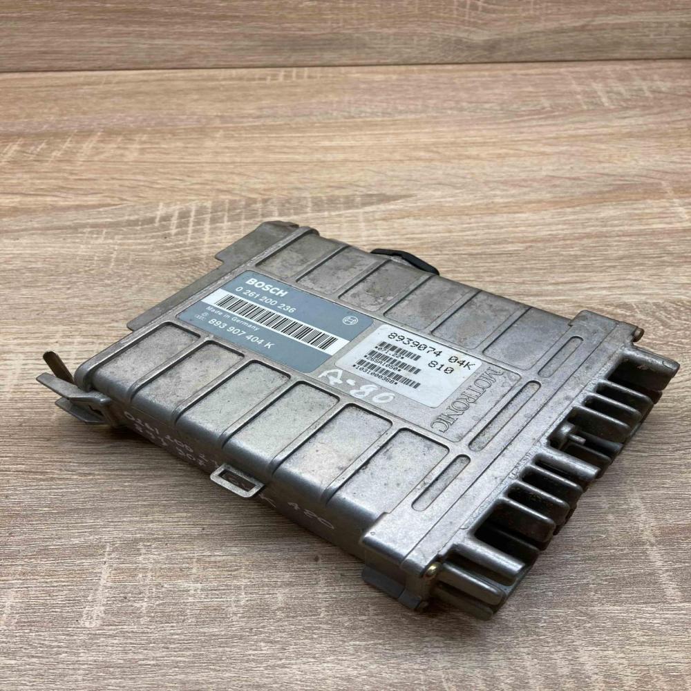 893907404K 0261200236  Engine control unit/module ECU Audi 80 90 B3