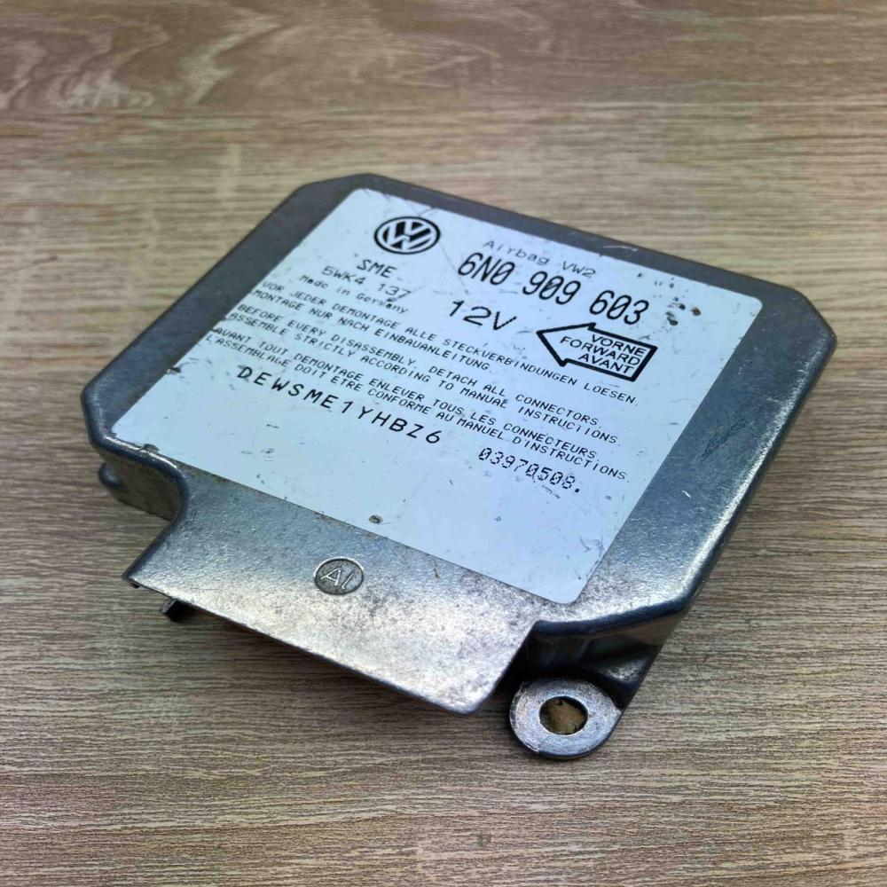 6N0909603 5WK137 Air Airbag control unit/module Seat Alhambra (Mk1)