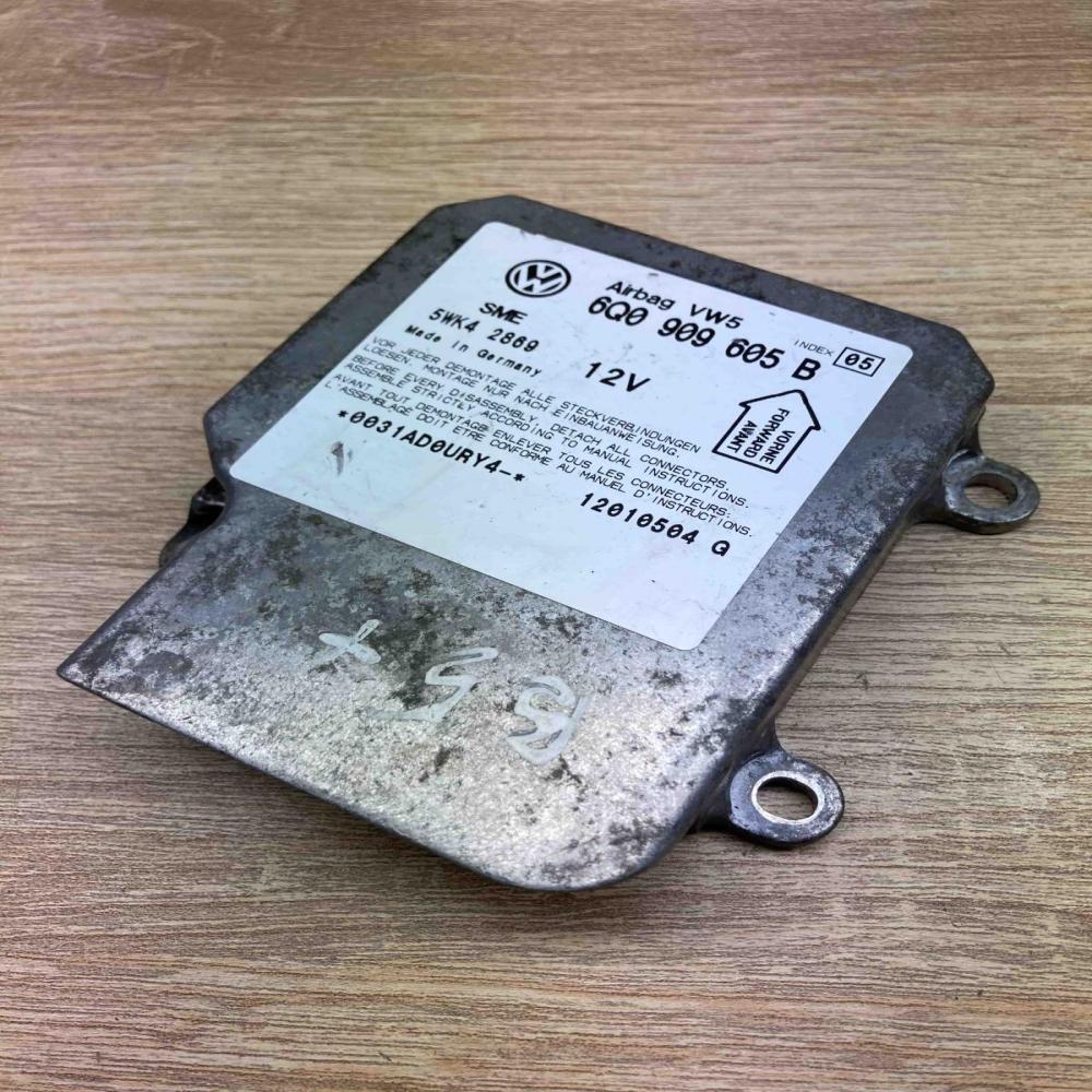 6Q0909605 5WK2869  Airbag control unit/module Volkswagen PASSAT B5
