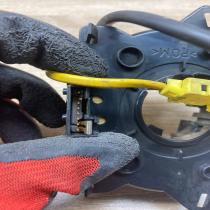 90566552 1610662  Airbag slip ring squib (SRS ring) Opel Vectra B