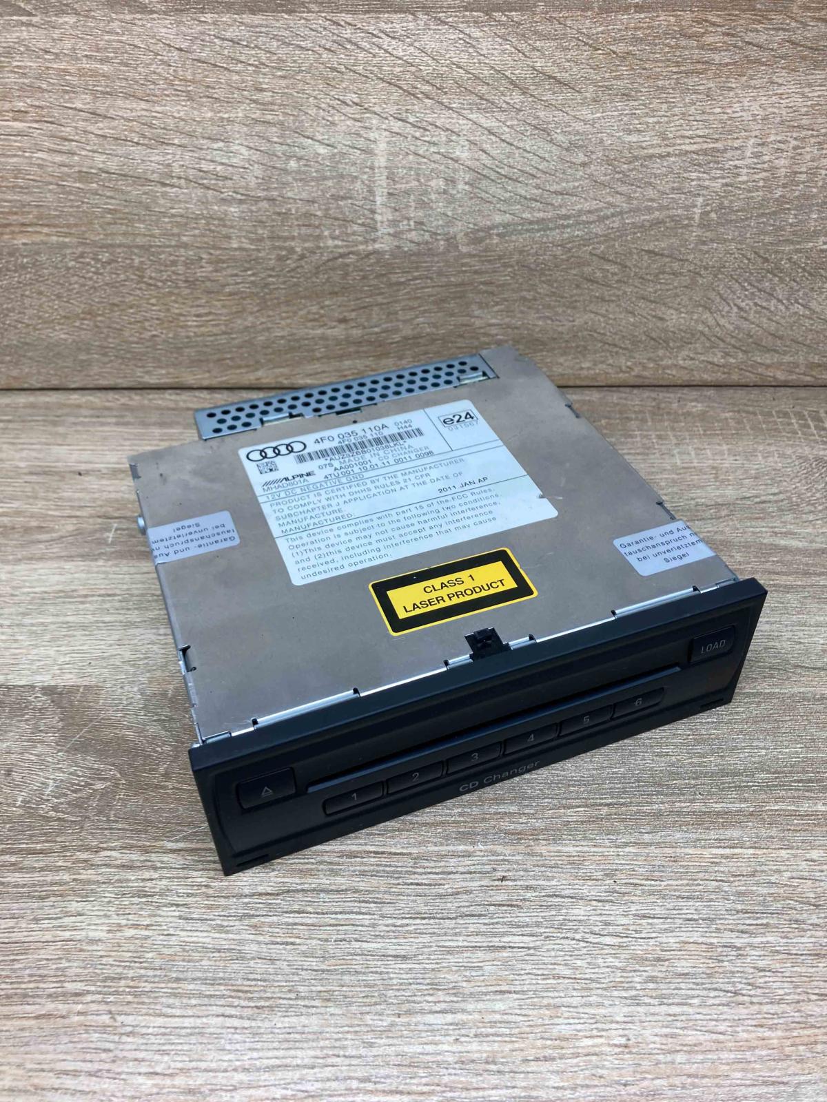4F0035110A 4F0035110  CD/DVD changer Audi A6 S6 C6 4F