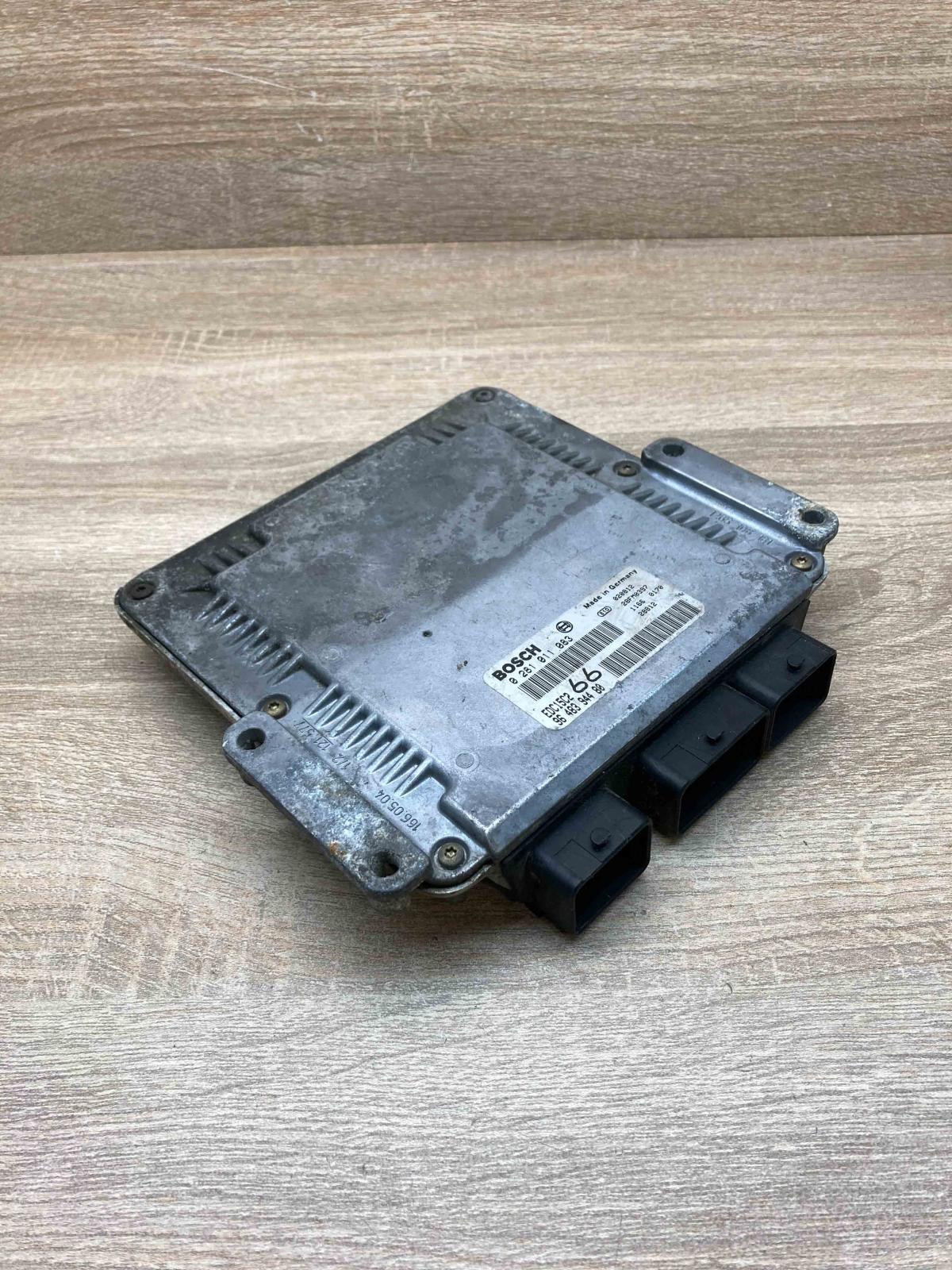 9648394480 0281011083  Engine control unit/module ECU Peugeot 206