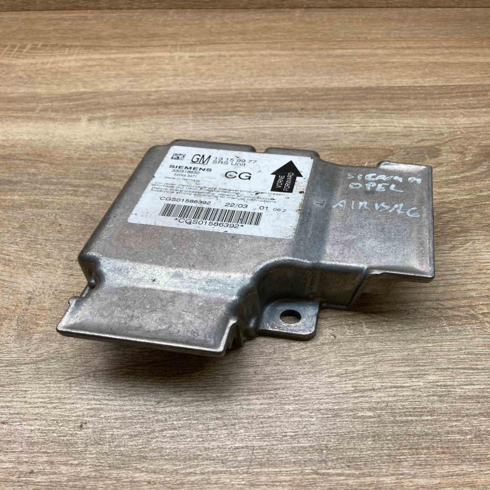 13159977 5Wk43471 CG Airbag control unit/module Opel Signum