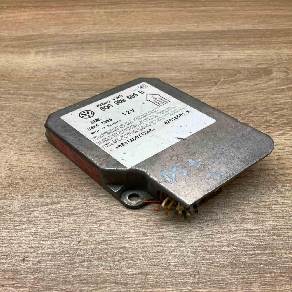 6Q0909605B 5WK42869 With Plug Airbag control unit/module Volkswagen PASSAT B5