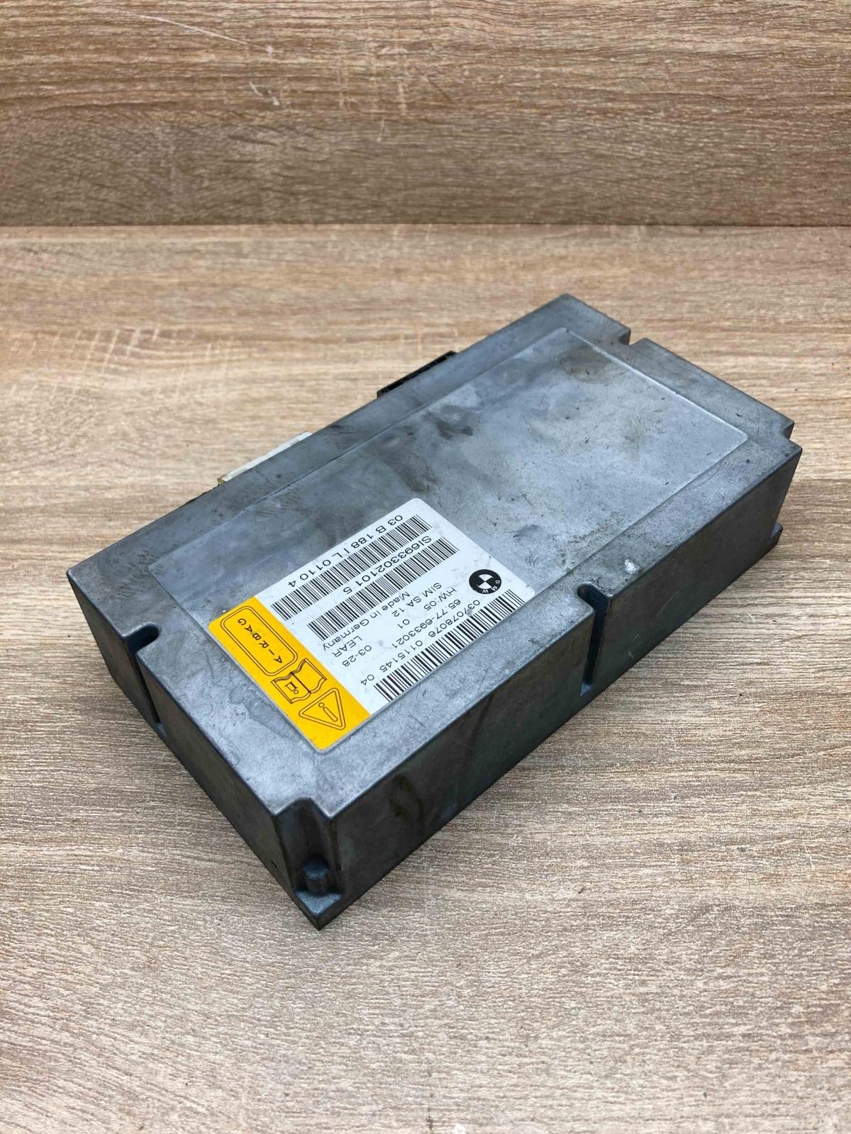 6933021 Used  Airbag control unit/module BMW 7 E65 E66