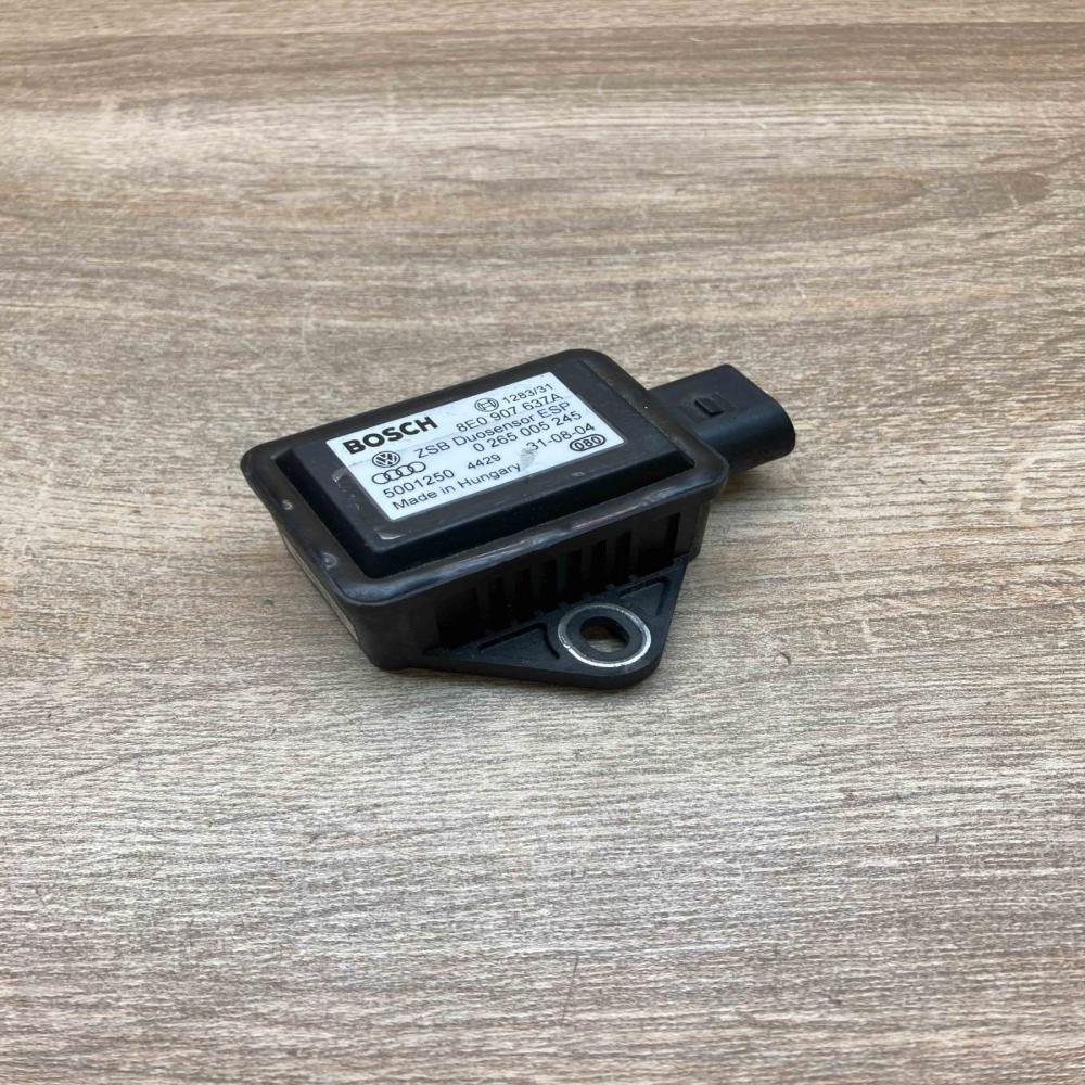 8E0907637A 0265005245 80 ESP acceleration yaw rate sensor Audi A6 Allroad C5