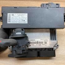 8509034 9217853  Engine ECU kit and lock set BMW 5 E60 E61