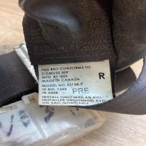 52844D 53124 P  Rear seatbelt Toyota Camry