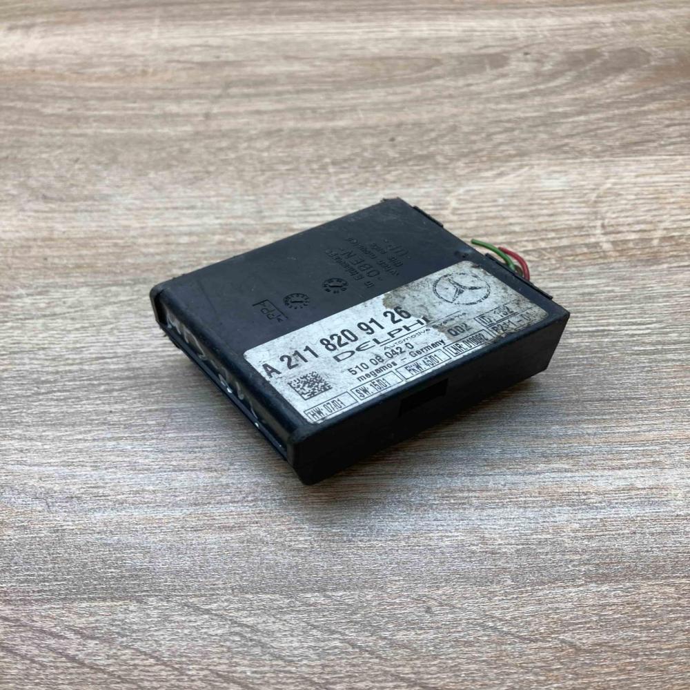 A2118209126 Used With Plug Alarm control unit/module Mercedes-Benz E W211