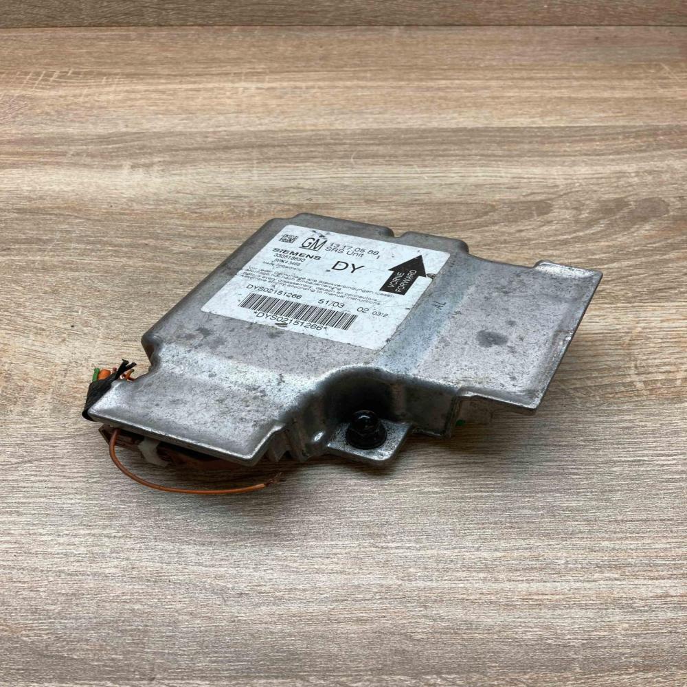 13170588 5WK43468 With Plug Airbag control unit/module Opel Vectra C