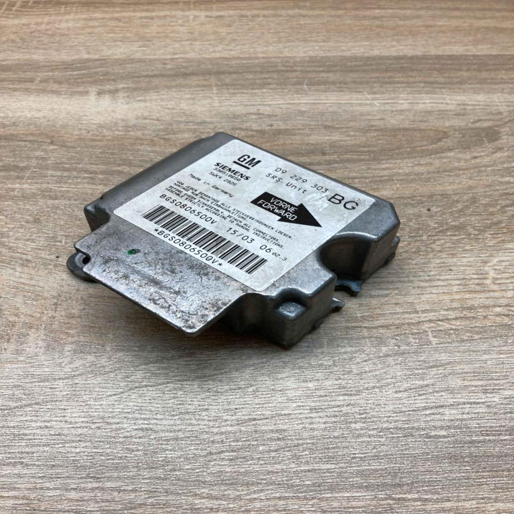 09229303 5WK42926 Used Airbag control unit/module Opel Zafira A