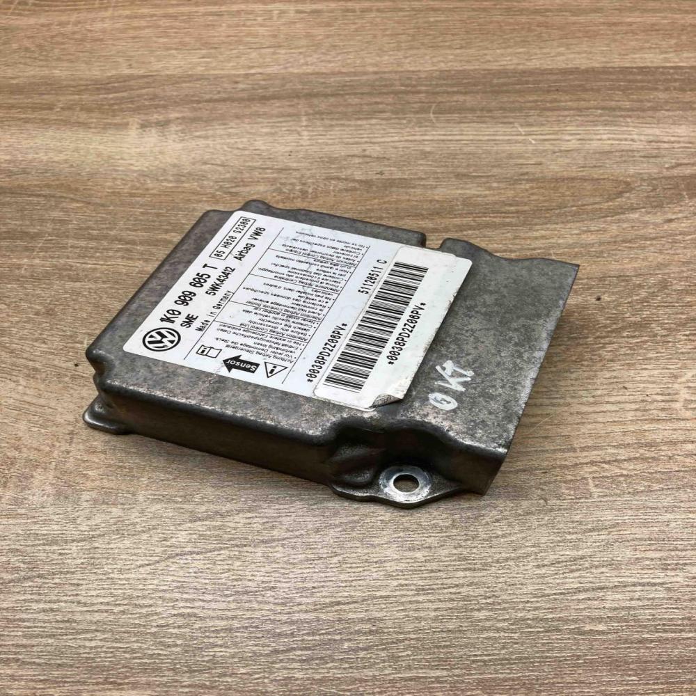 1K0909605T 5WK43412  Airbag control unit/module Volkswagen Golf V
