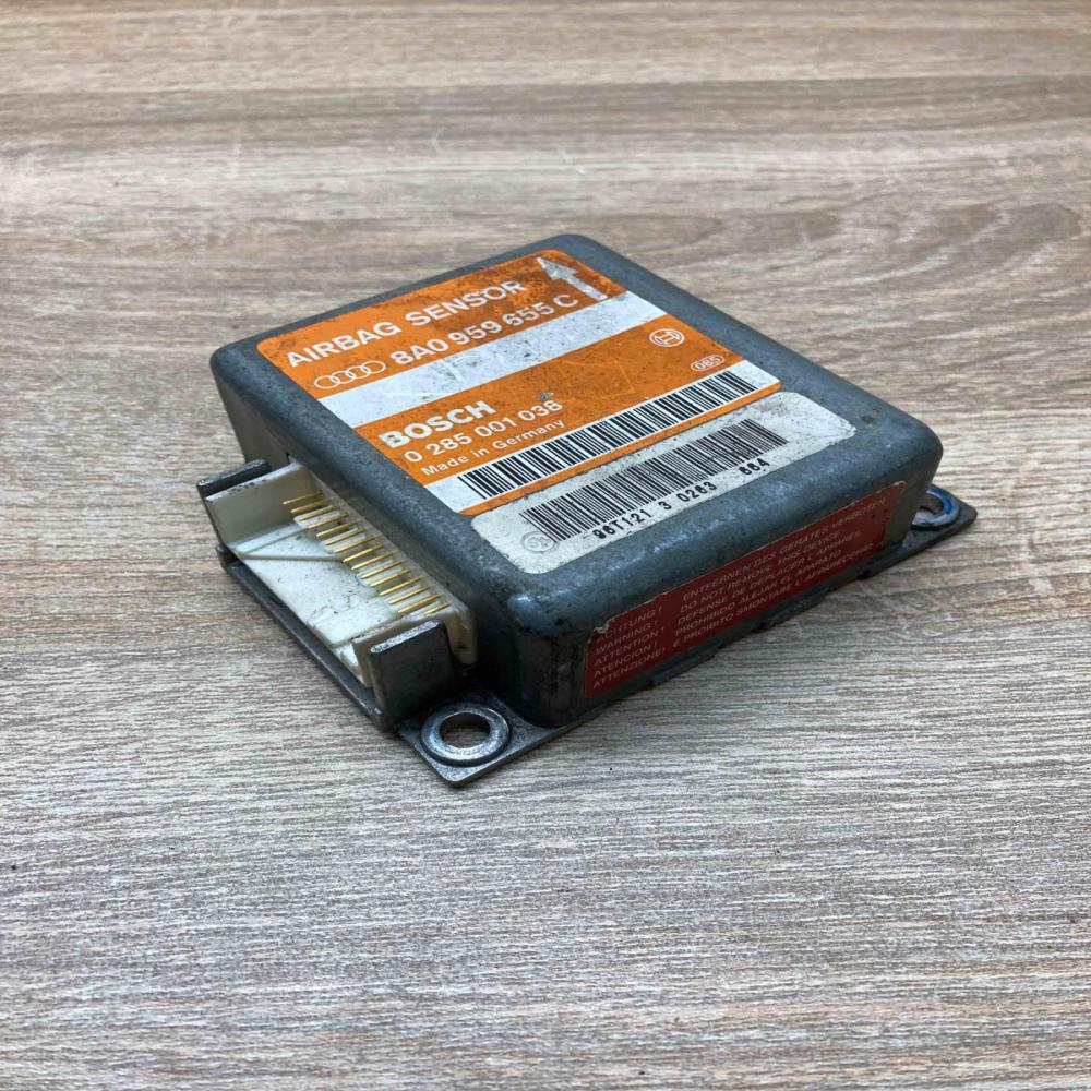 8A0959655C 0285001038 Damaged Airbag control unit/module Audi A4 S4 B5 8D