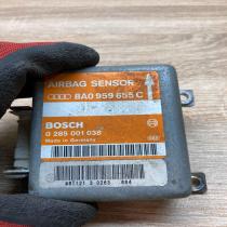 8A0959655C 0285001038 Damaged Airbag control unit/module Audi A4 S4 B5 8D
