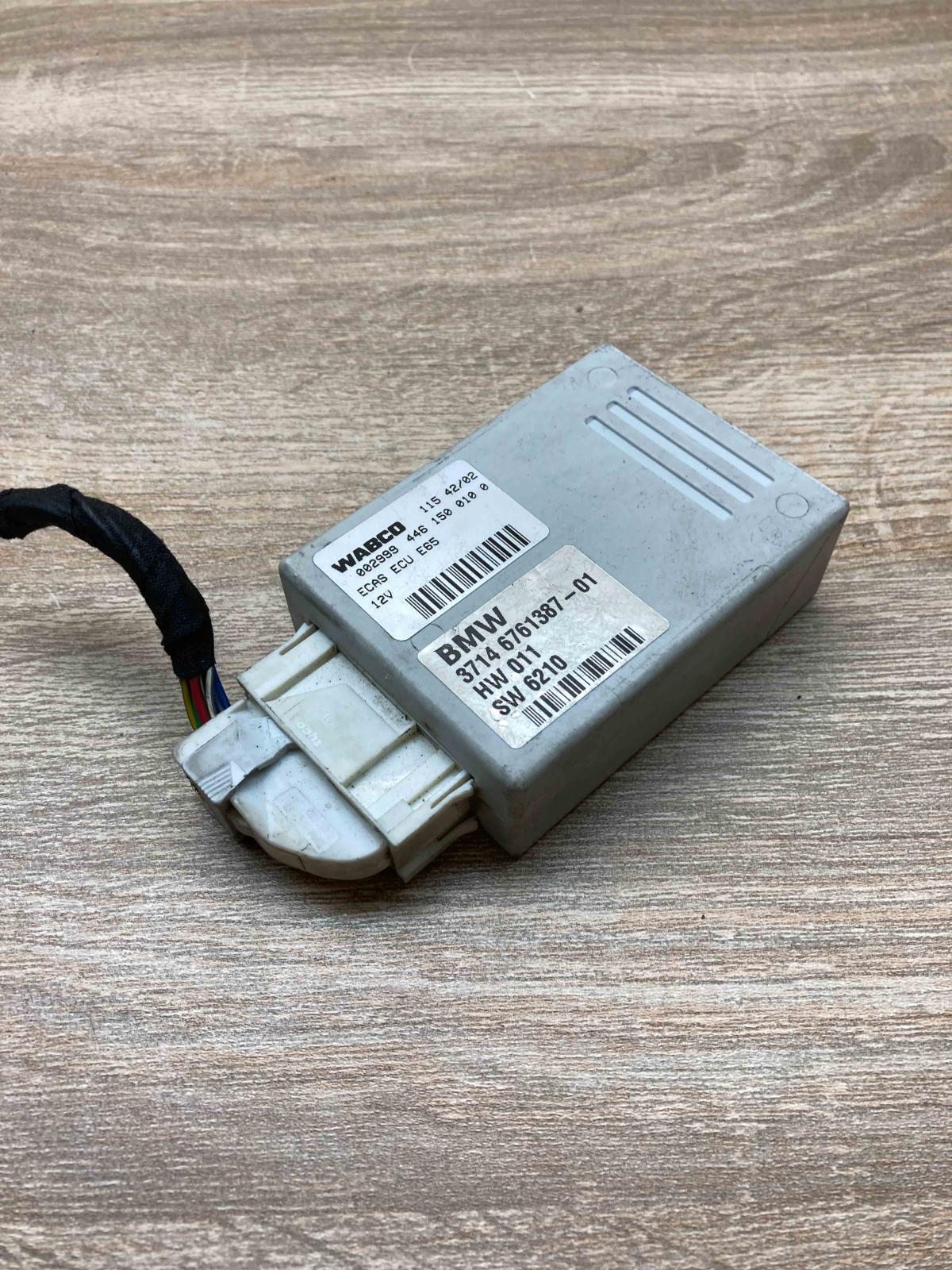6761387 002999 With Plug Suspension control unit/module BMW 7 E65 E66