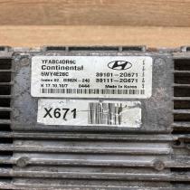 39101 2G671 5WY4E28C  Engine control unit/module ECU Hyundai Sonata