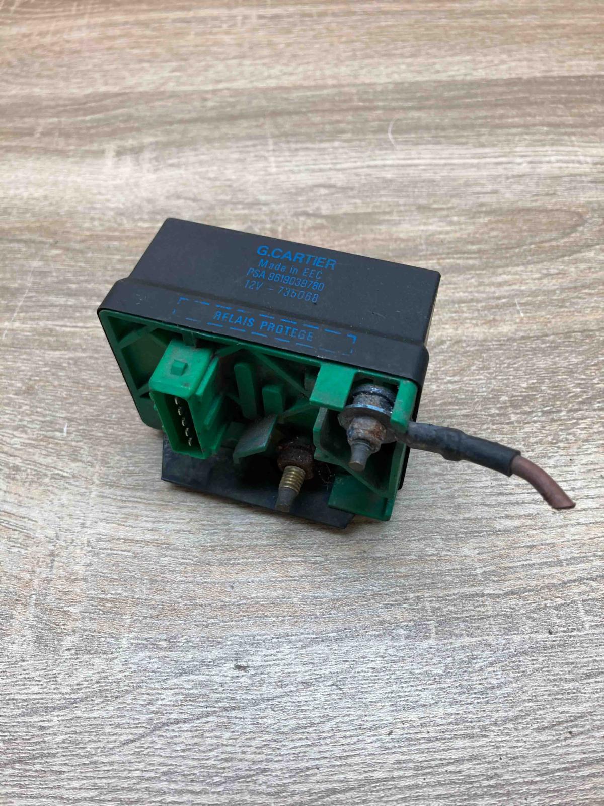 9619039780   Glow plug pre-heat relay Citroen Berlingo