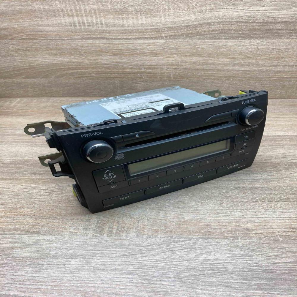 86120 02B80   Radio/GPS head unit trim Toyota Corolla E140 E150