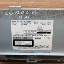 86120 02B80   Radio/GPS head unit trim Toyota Corolla E140 E150