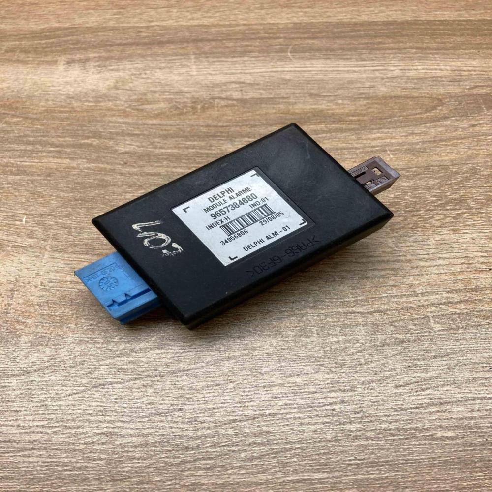 9657384680 Used  Alarm control unit/module Peugeot 407