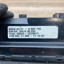 6925745 90025 122  Climate control unit BMW 7 E65 E66