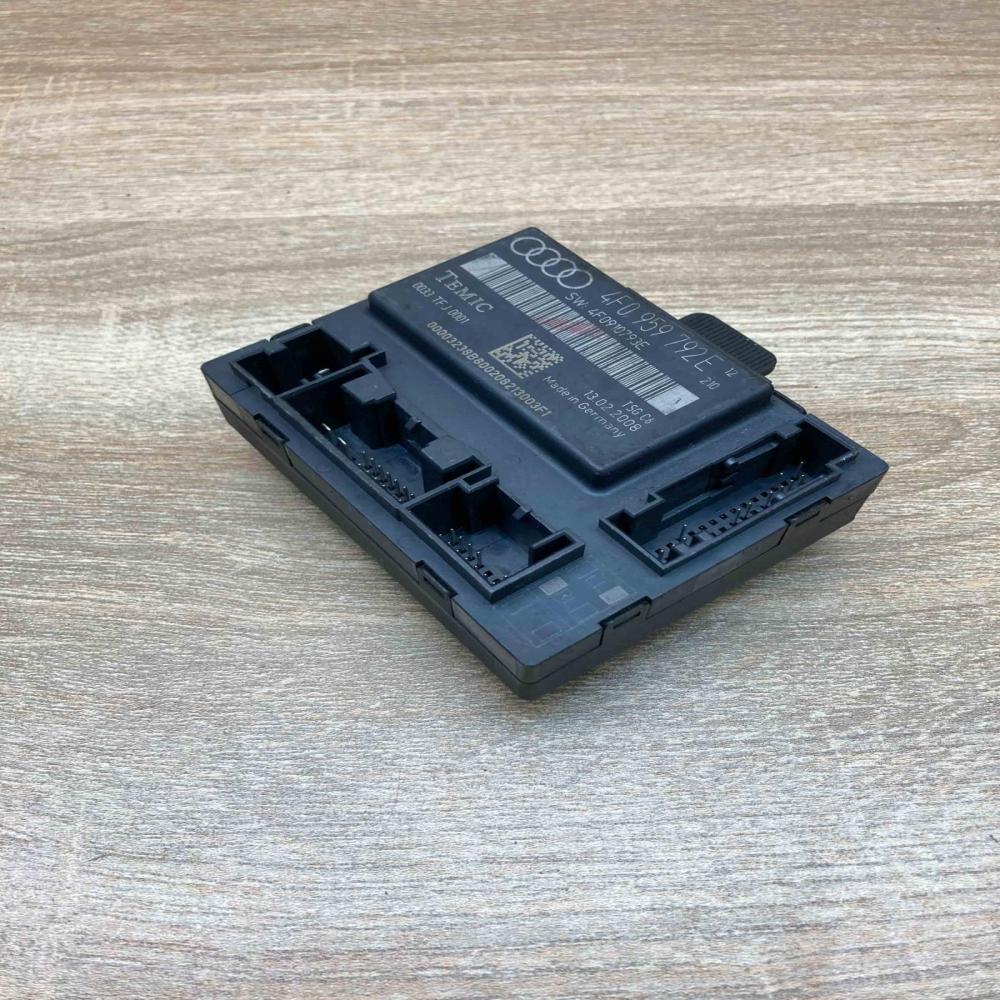 4F0959792E 4F0910793E Used Door control unit/module Audi A6 S6 C6 4F