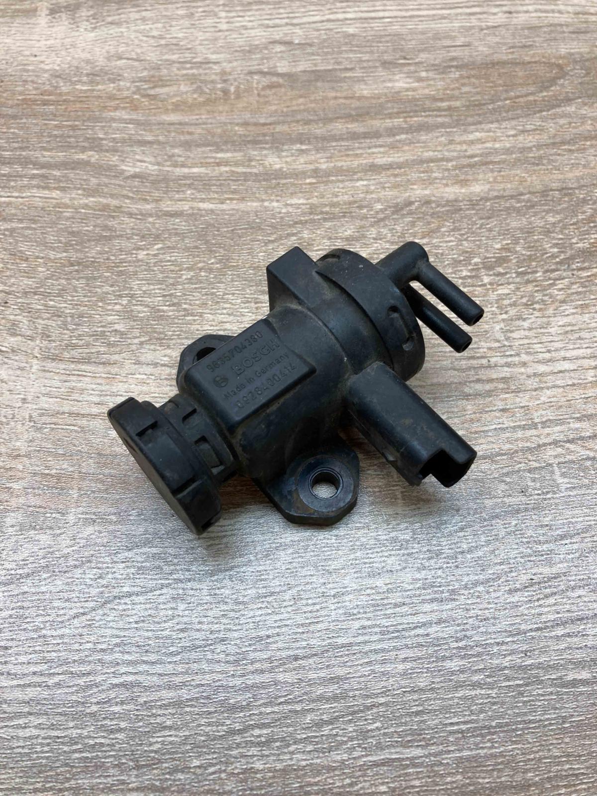 9635704380 0928400414  Turbo solenoid valve Peugeot 607