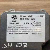 1C0909605 5WK43121  Airbag control unit/module Skoda Fabia Mk1 (6Y)