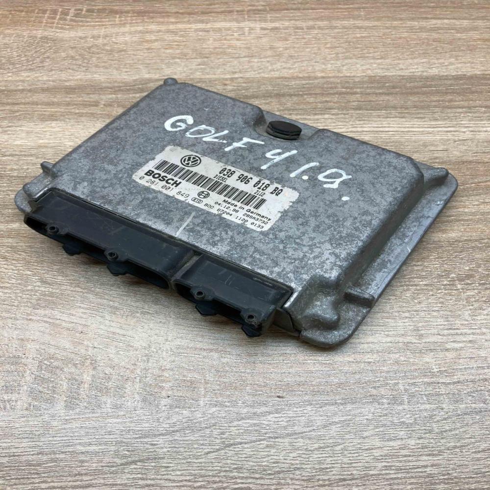 038906018BQ 0281001849  Engine control unit/module ECU Volkswagen Golf IV