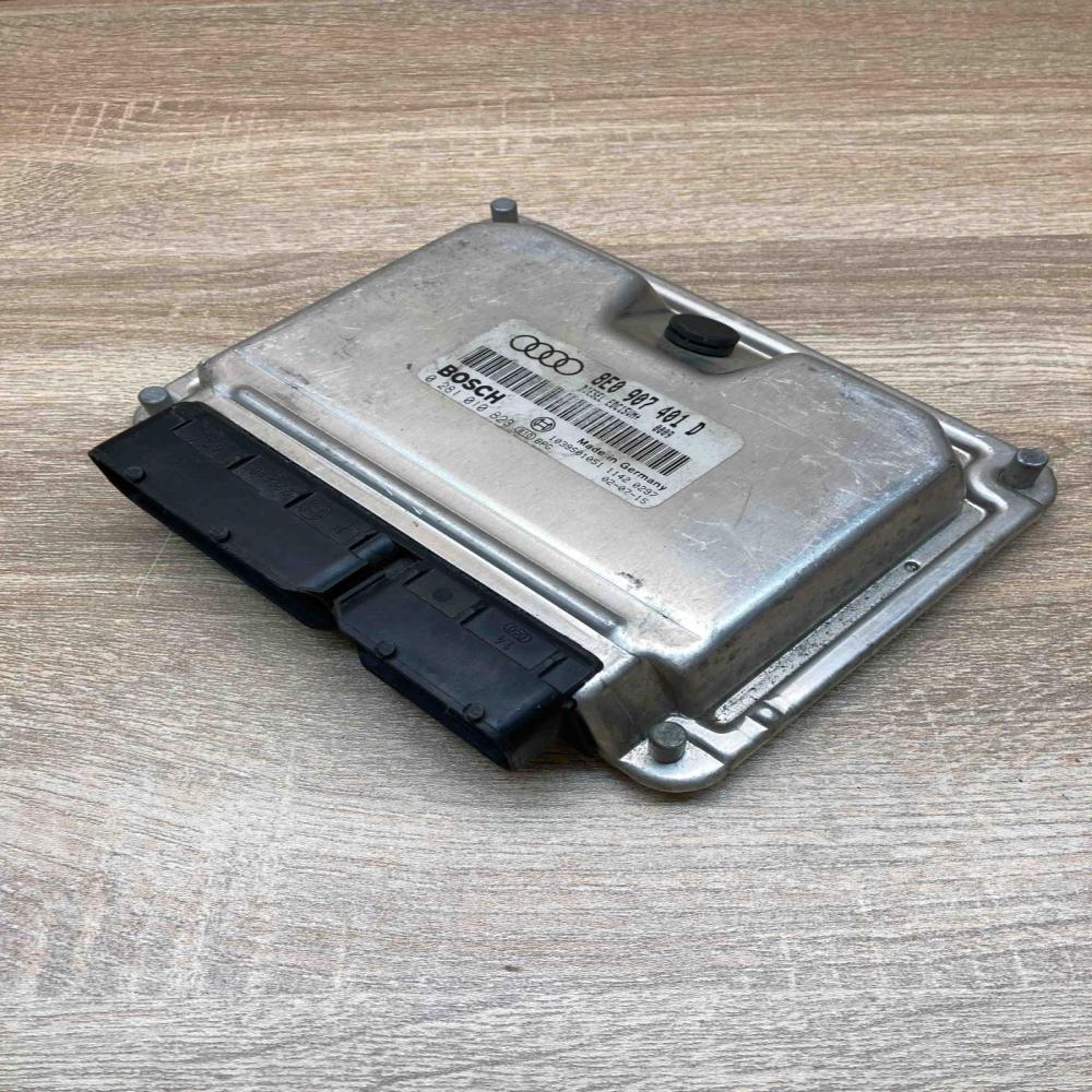 8E0907401D 0281010823  Engine control unit/module ECU Audi A4 S4 B6 8E 8H
