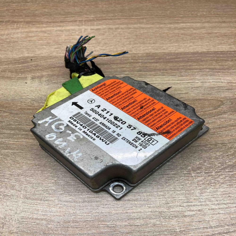 A2118205785  With Plug Airbag control unit/module Mercedes-Benz E W211