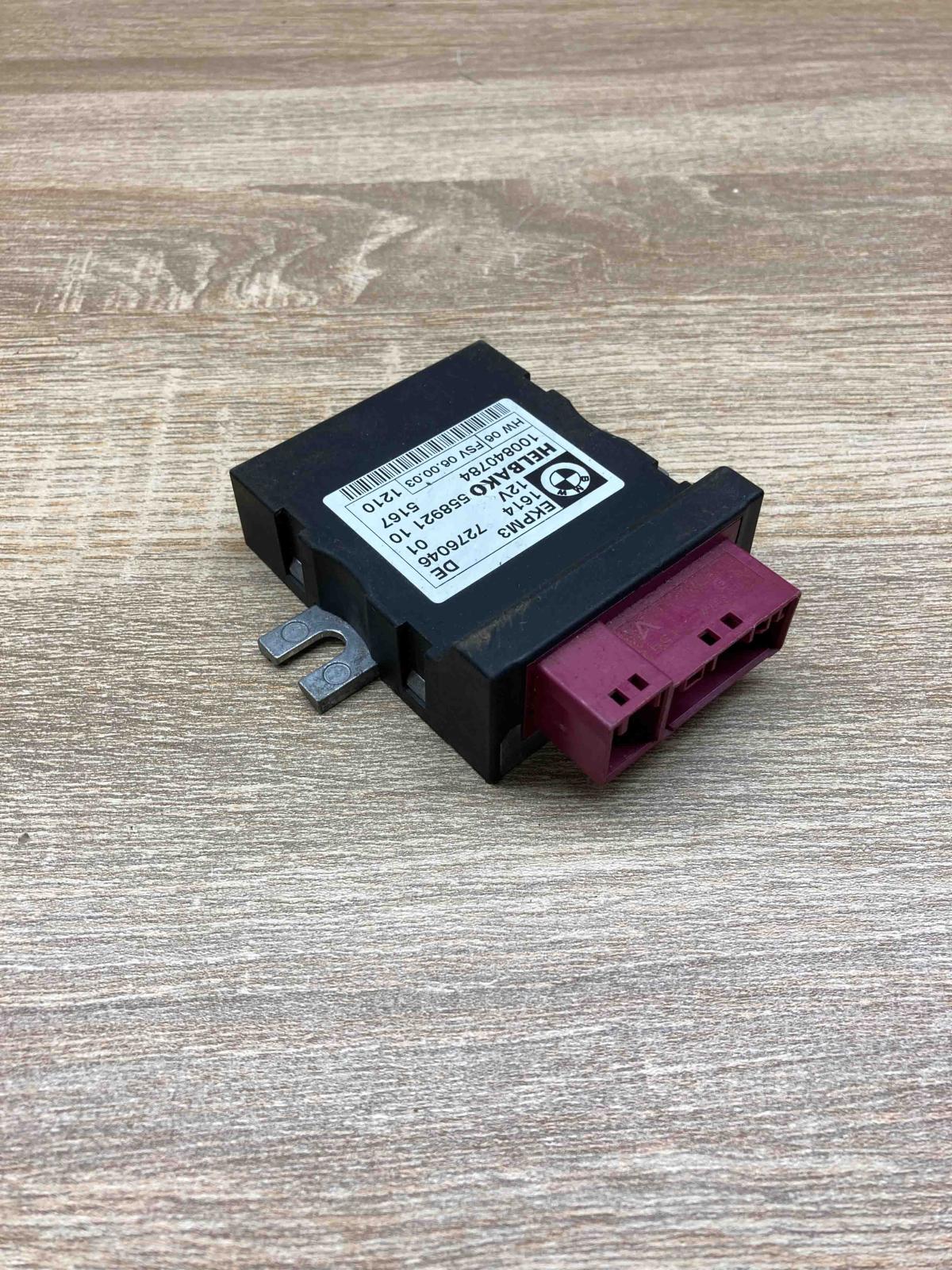 7276046 558921 10  Fuel injection pump control unit/module BMW 3 E90 E91
