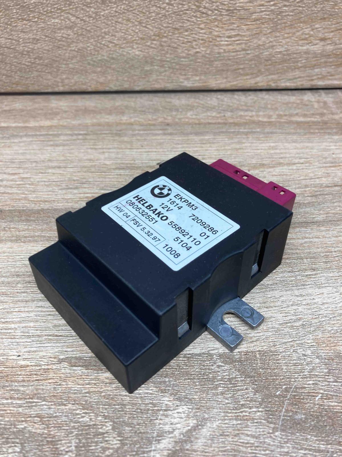7209286 55892110  Fuel injection pump control unit/module BMW 3 E90 E91
