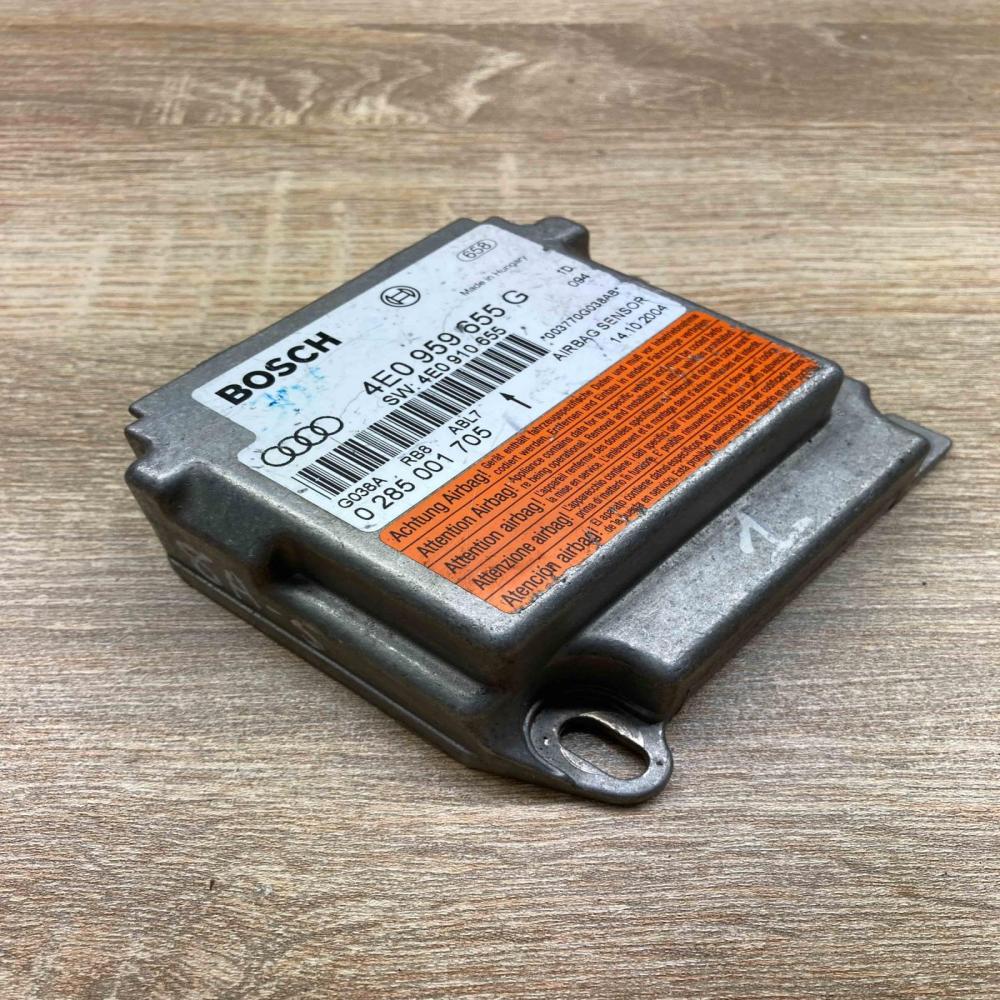 4E0959655G 4E0910655  Airbag control unit/module Audi A8 S8 D3 4E