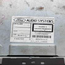 6S61 18C815 AF M089163  Radio/CD/DVD/GPS head unit Ford Fiesta