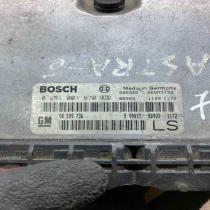 0281001670 90589736 Used Engine control unit/module ECU Opel Astra G