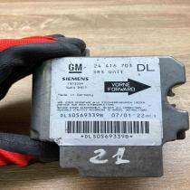 24416703 5WK42977 Used Airbag control unit/module Opel Astra G