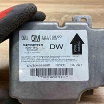 13170590 5WK43470 With Plug Airbag control unit/module Opel Vectra C