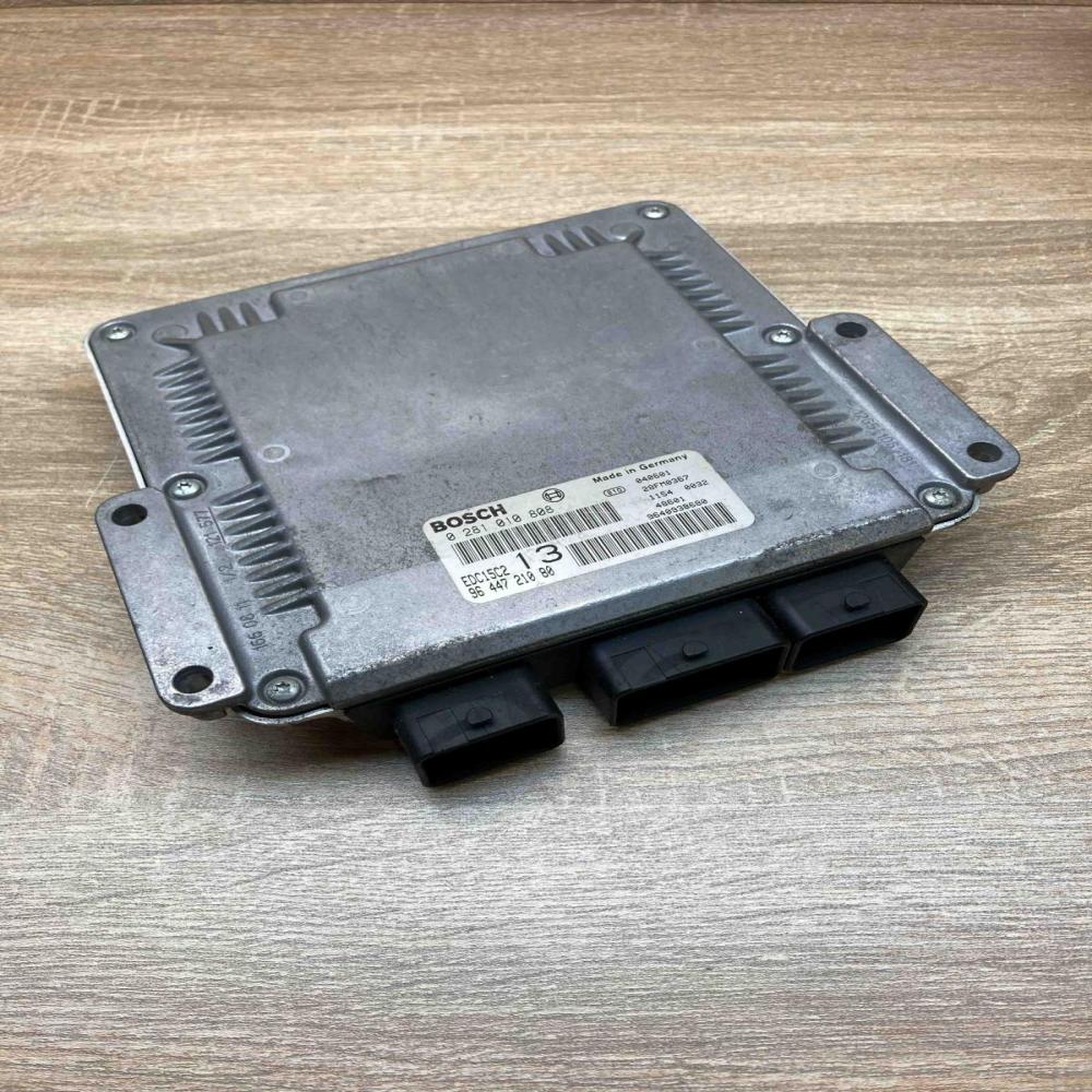 9644721080 0281010808 Used Engine control unit/module ECU Citroen C5
