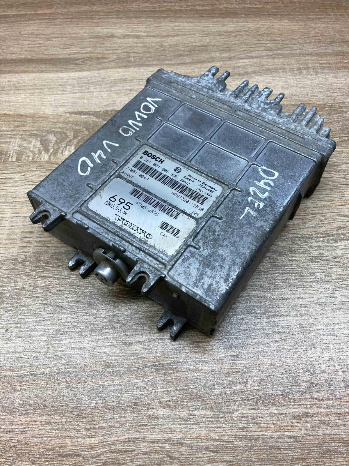 HOM7700112630 0281001906  Engine control unit/module ECU Volvo S40, V40