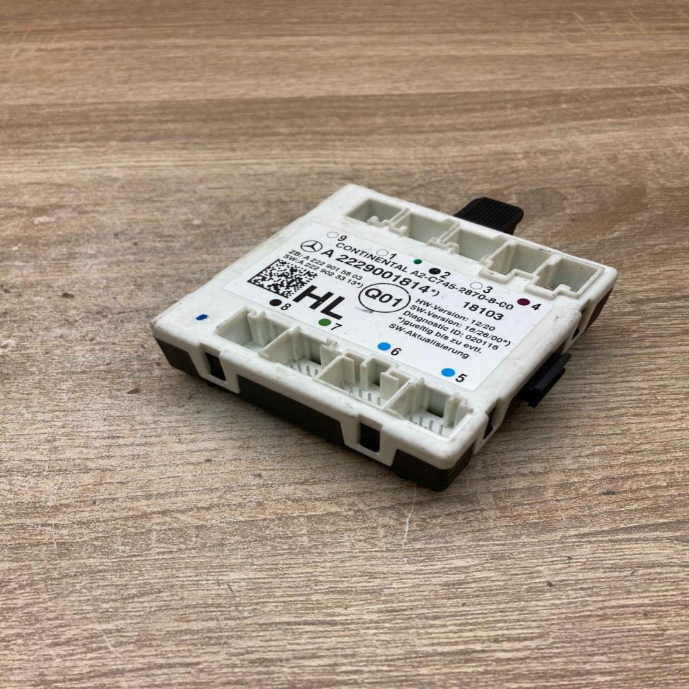 A2229001814 A2229015803  Door control unit/module Mercedes-Benz GLC X253 C253
