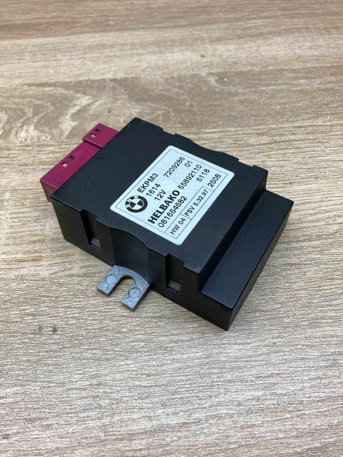 7209286 55892110  Fuel injection pump control unit/module BMW 1 E81 E87