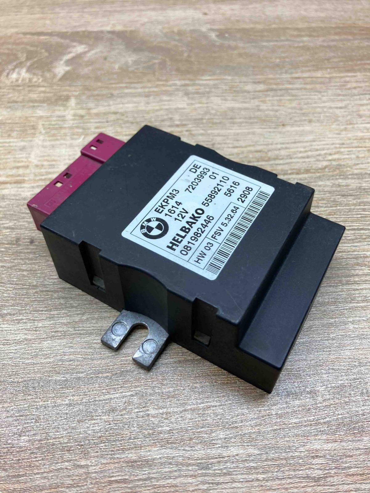 7203993 55892110  Fuel injection pump control unit/module BMW 1 E81 E87